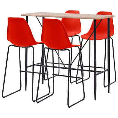 ax set 5pz sedie tavolo bar 4posti