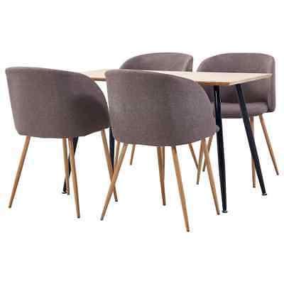 ax set 5pz sedie tavolo pranzo 4posti