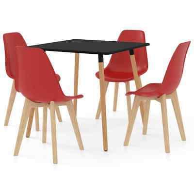ax set tavolo 5pz pranzo design 4posti