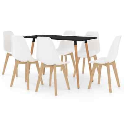 ax set tavolo 7pz 6posti design elegante