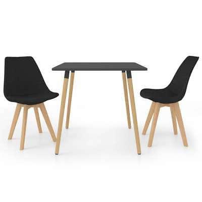 ax set tavolo sedie 3pz pranzo 2posti