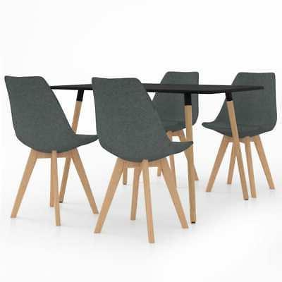 ax set tavolo sedie 5pz 4posti schienale