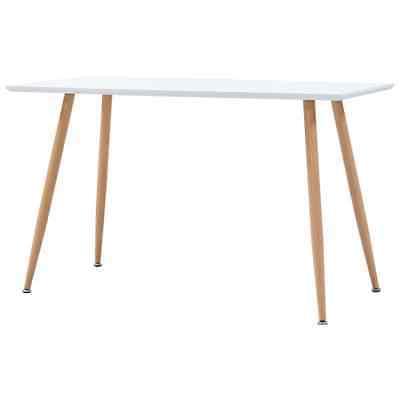 ax tavolino tavolo pranzo bianco rovere mdf
