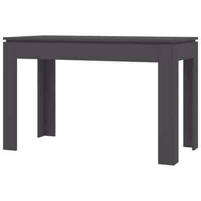 ax tavolo pranzo grigio truciolato robusto 120x60x76cm