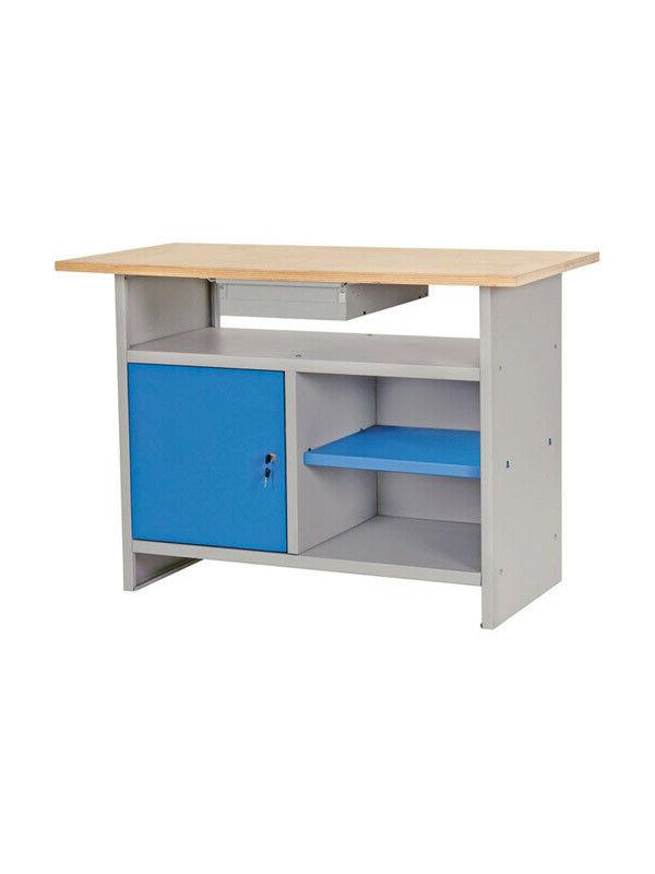 banco da lavoro officina in legna pianale