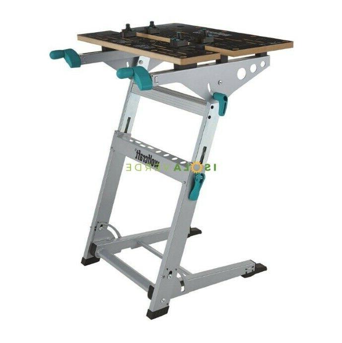 banco tavolo da lavoro con morsa pieghevole