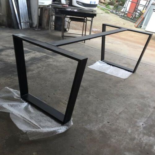 base gambe tavolo forma trapezio industrial design