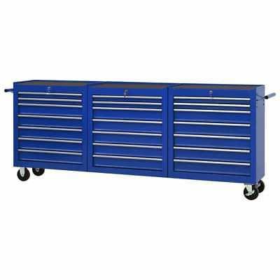 carrello portautensili con 21 cassetti in acciaio