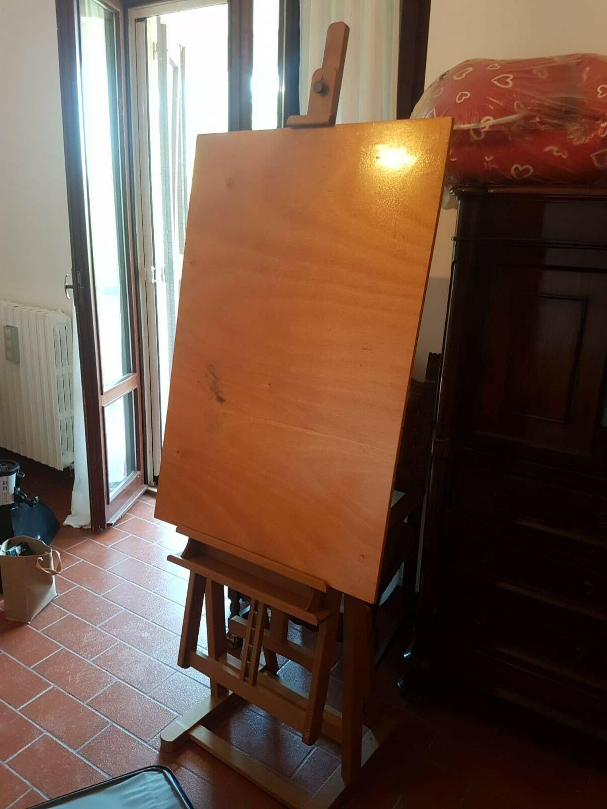 cavalletto da pittore professionale alto 2 metri