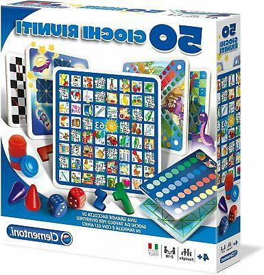 clementoni 50 giochi riuniti una grande raccolta