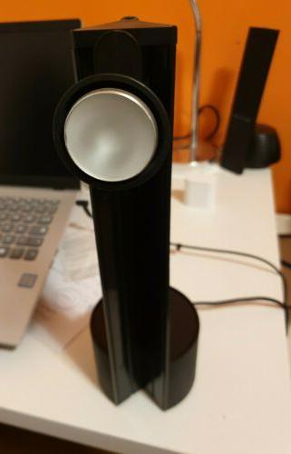 colibri lampada da tavolo nera accensione touch