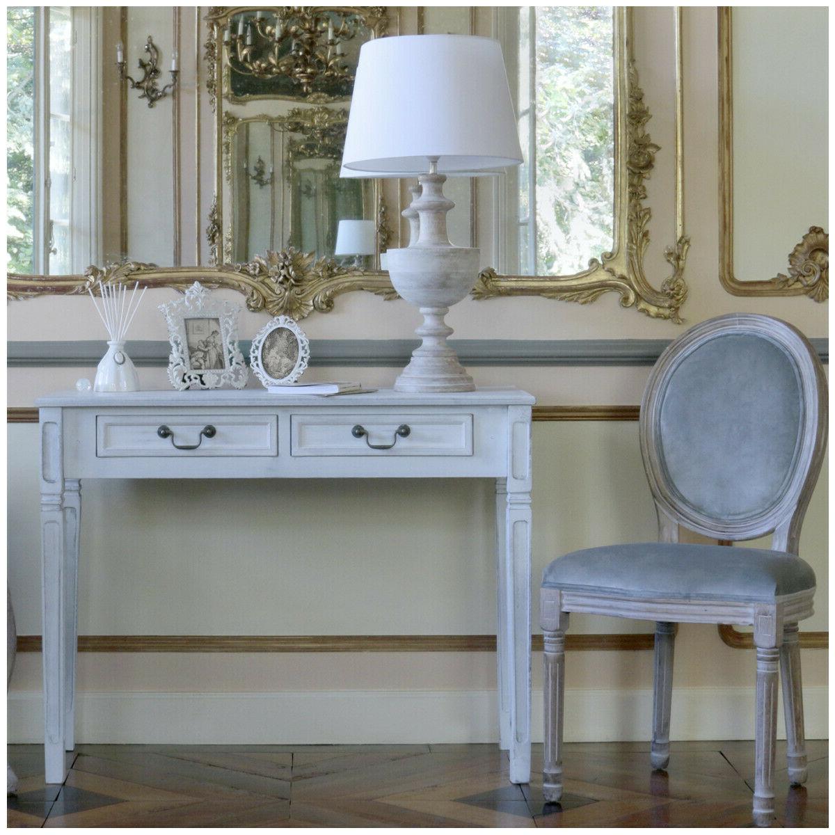 consolle shabby chic da ingresso in legno