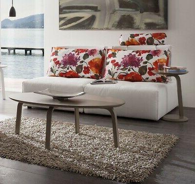 coppia tavolini salotto moderno pr gioia ovale