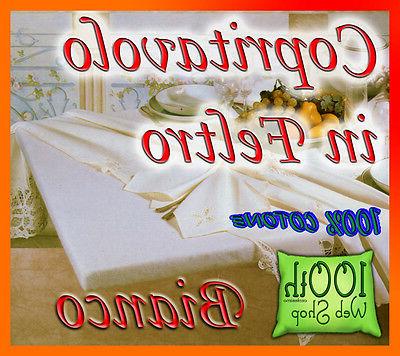 copritavolo con elastico rotondo tavolo mollettone salvatavo