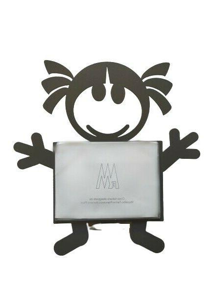 cornice portafoto da tavolo moderno bambina biba