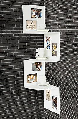 decorazione scaffale angolare 98 5 cm alto