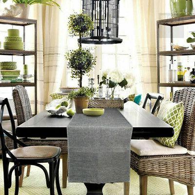 decorazioni di nozze rustico iuta tela runner