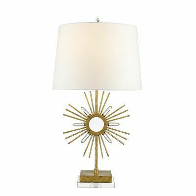design tischleuchte ianven 78cm in oro bianco