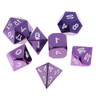 dice d4 d20 multifunzione 7pcs per d