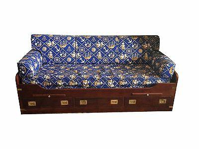 divano letto cuccetta stile marina artigianale in