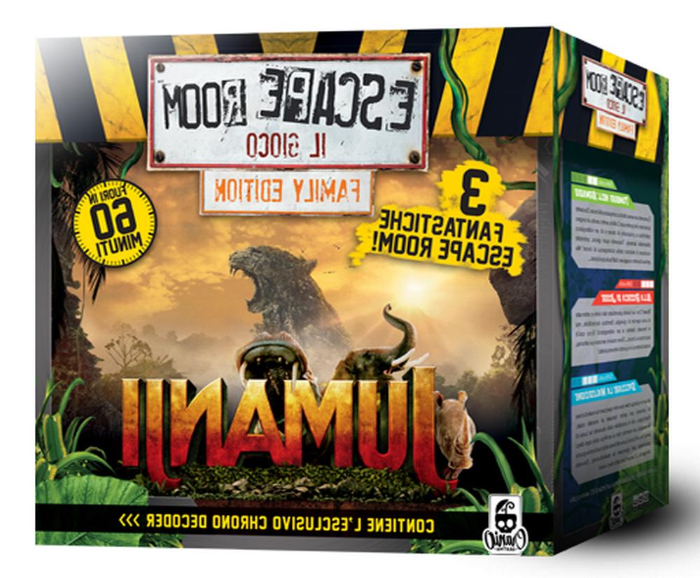 escape room jumanji gioco da tavolo