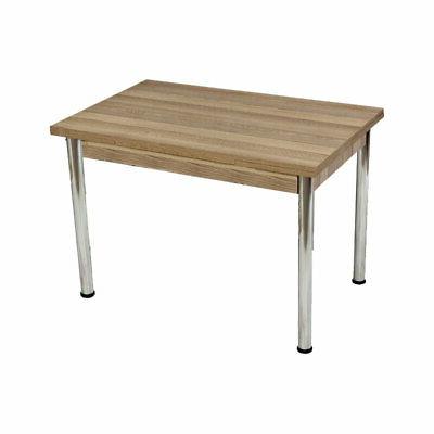 tavolo in legno laminato colore olmo gambe