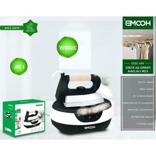 ferro da stiro da tavolo 2000w hoomei