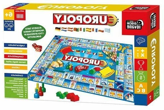 gioco da tavolo bambini europoly gioco di