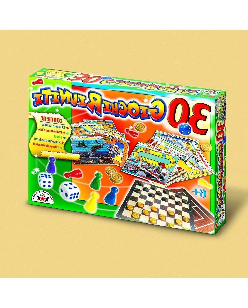 gioco da tavolo giochi riuniti 30