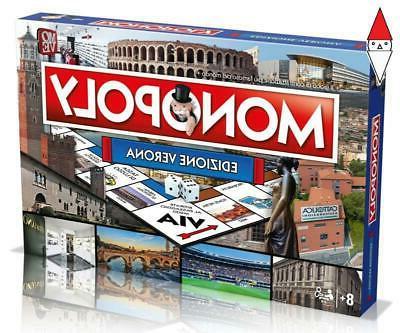 gioco da tavolo monopoly monopoli edizione verona