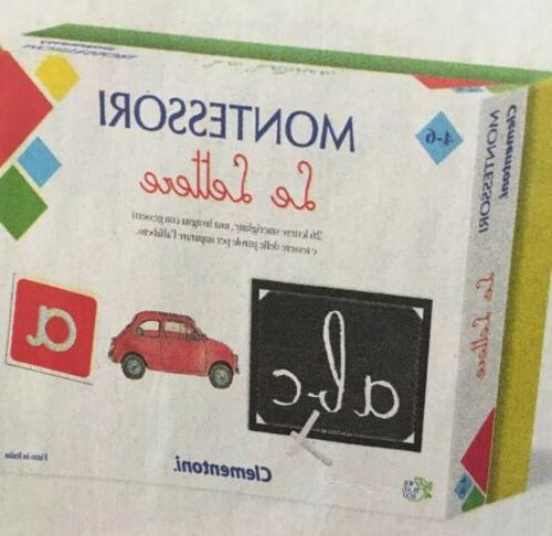 gioco montessori le lettere per bambini dai