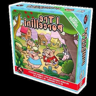 i tre porcellini gioco da tavolo italiano