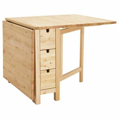 ikea norden gateleg tavolo 80x74 cm betulla