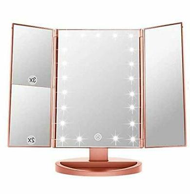 infitrans specchio con luce specchi da tavolo