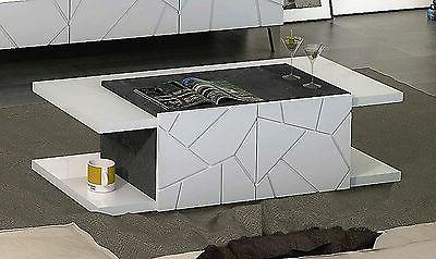 kenia tavolo da salotto tavolino moderno bianco