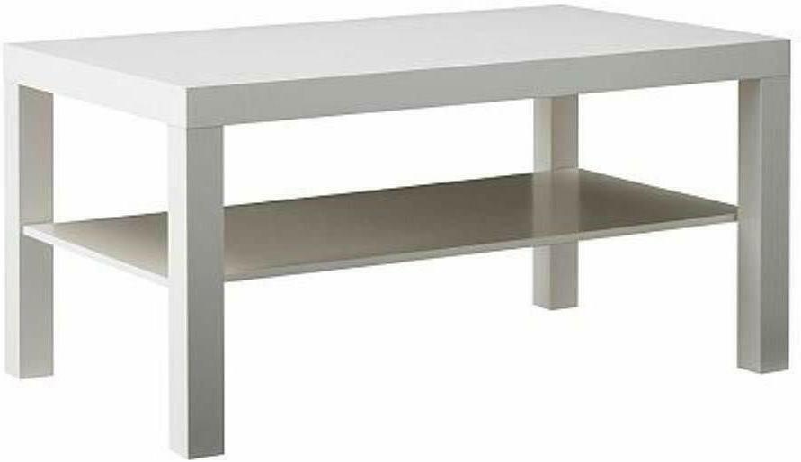 lack tavolino basso 90x55cm bianco