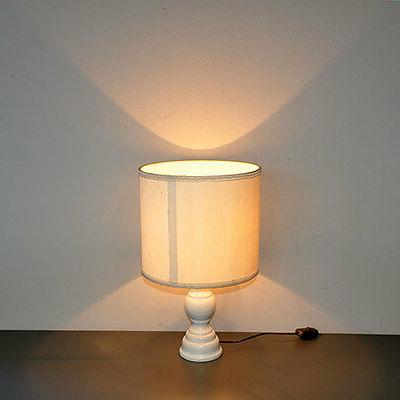 lampada da tavolo abat jour in legno