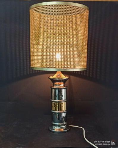 lampada da tavolo ceramica 1960