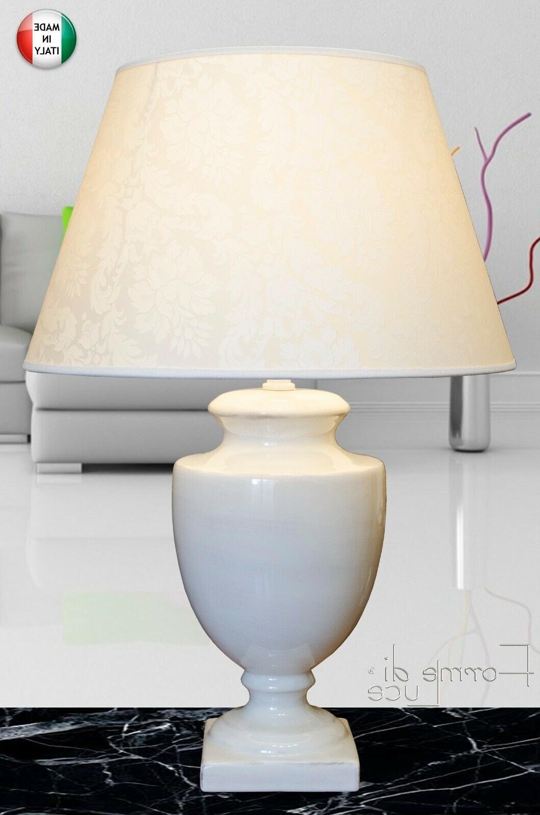 lampada da tavolo classica in ceramica toscana