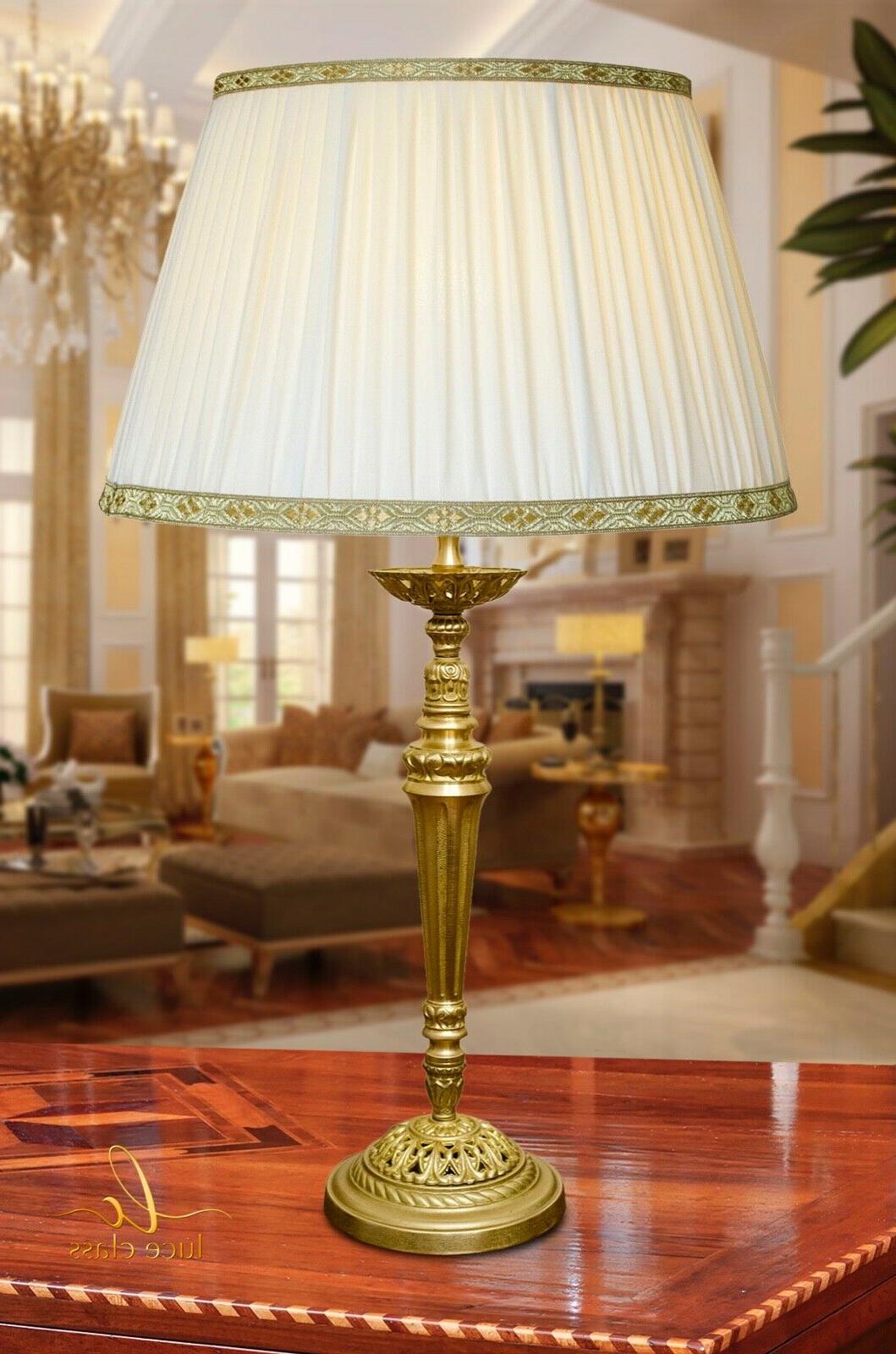 lampada da tavolo classica in fusione pesante