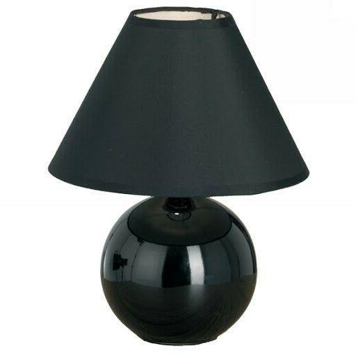 lampada da tavolo nera cod 23875 e14