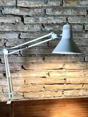 lampada da tavolo scrivania pieghevole anni 70