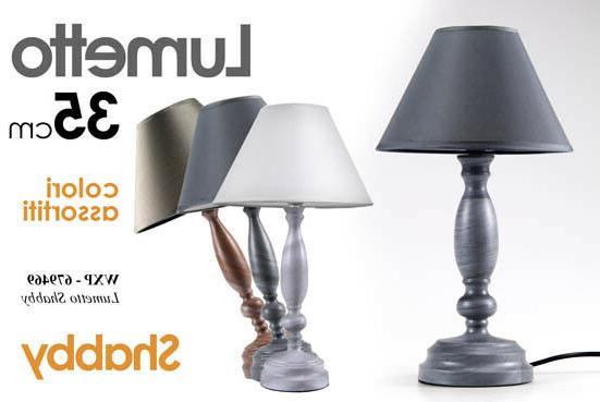 lampada h35 cm da tavolo comodino lumetto