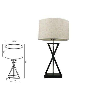 lampada led da tavolo comodino rotonda con