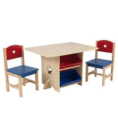 legno hevea set tavolo star con 2
