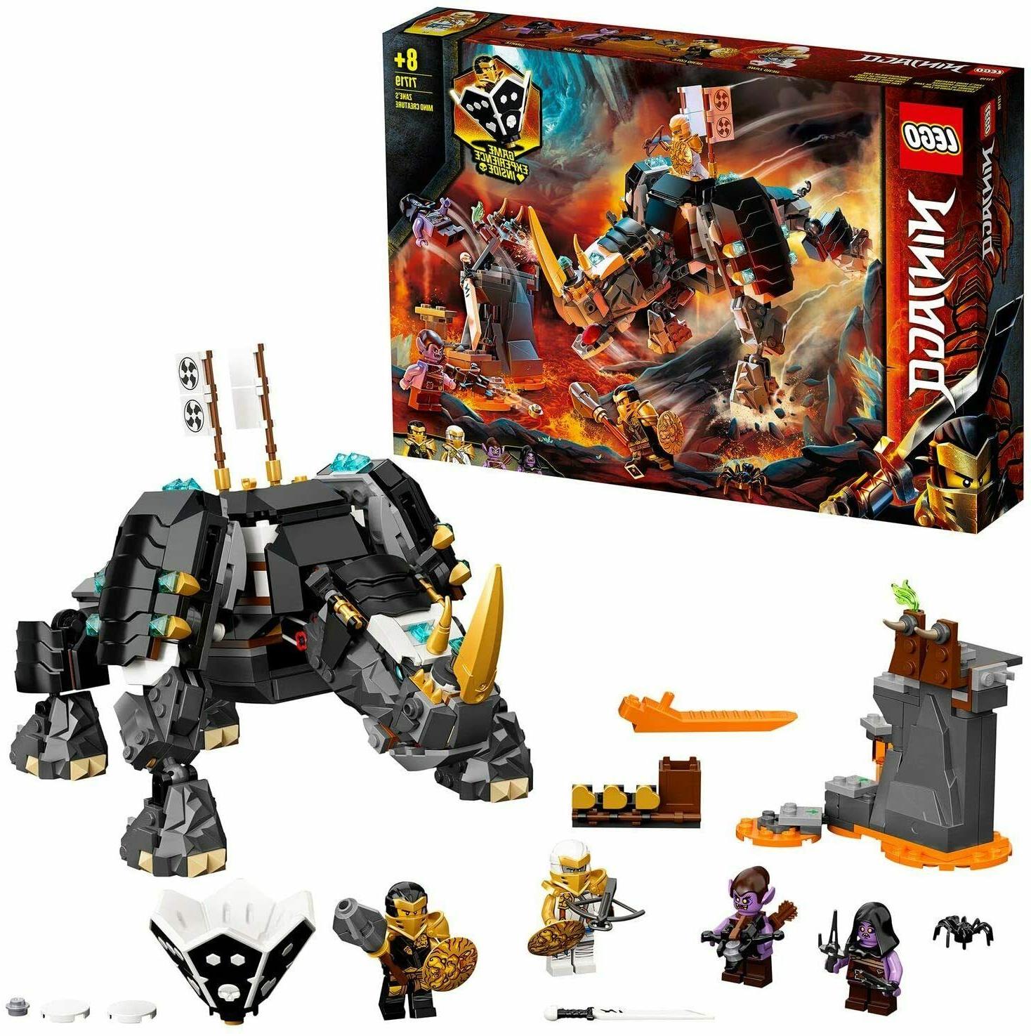 lego ninjago creatura mino di zane playset