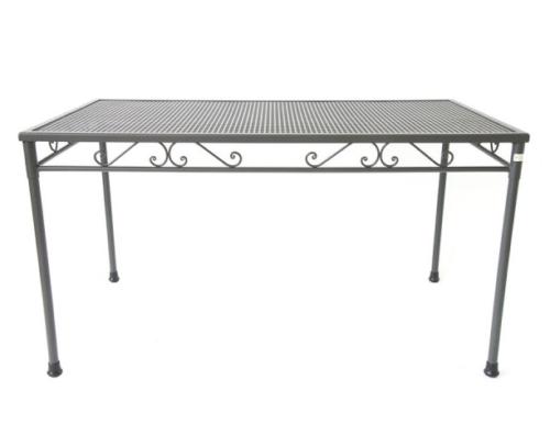 linea giardino primavera tavolo in ferro battuto