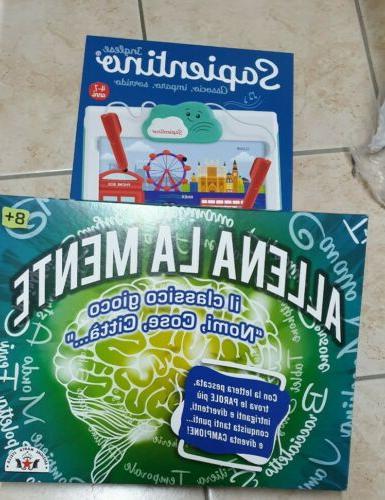 lotto 2 giochi bambini dai 4anni sapientino