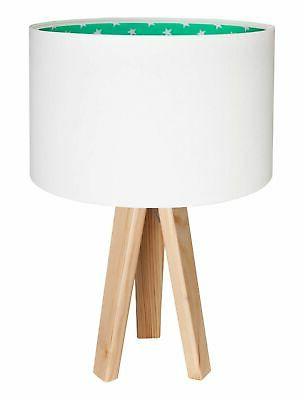 luce da tavolo beltrame verde bianco stelle