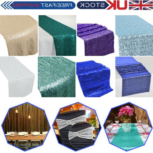 lustrini runner da tavolo sedia fascia scenario